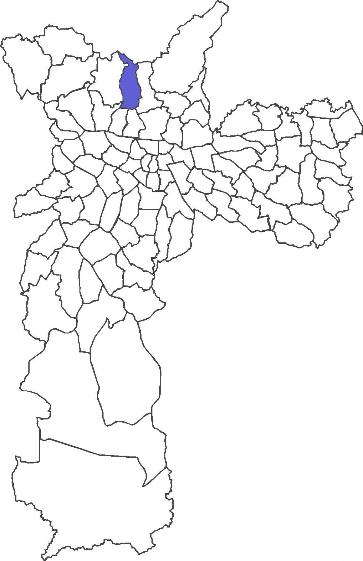 Kaart van Cachoeirinha wijk