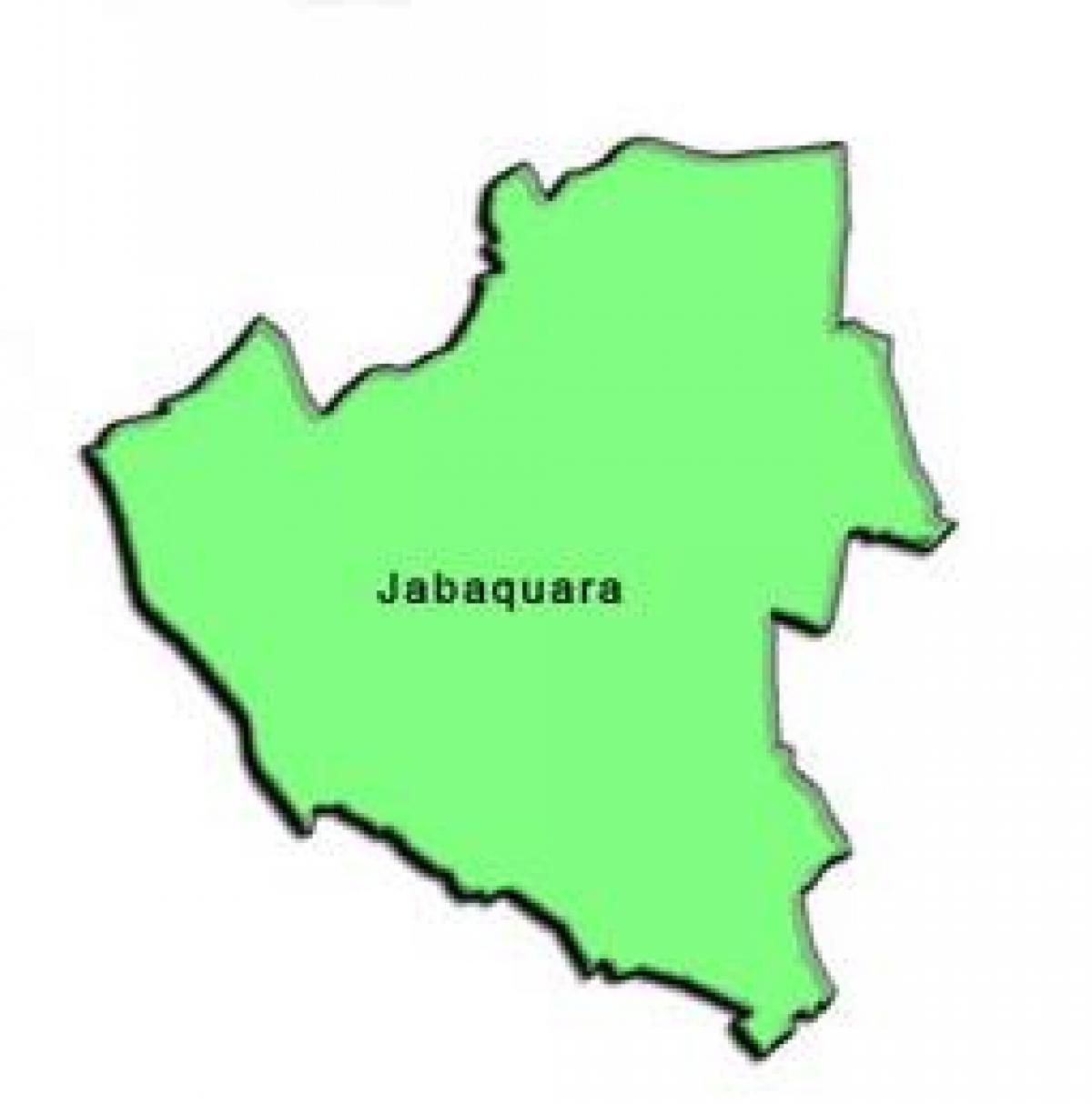 Kaart van Jabaquara sub-prefectuur