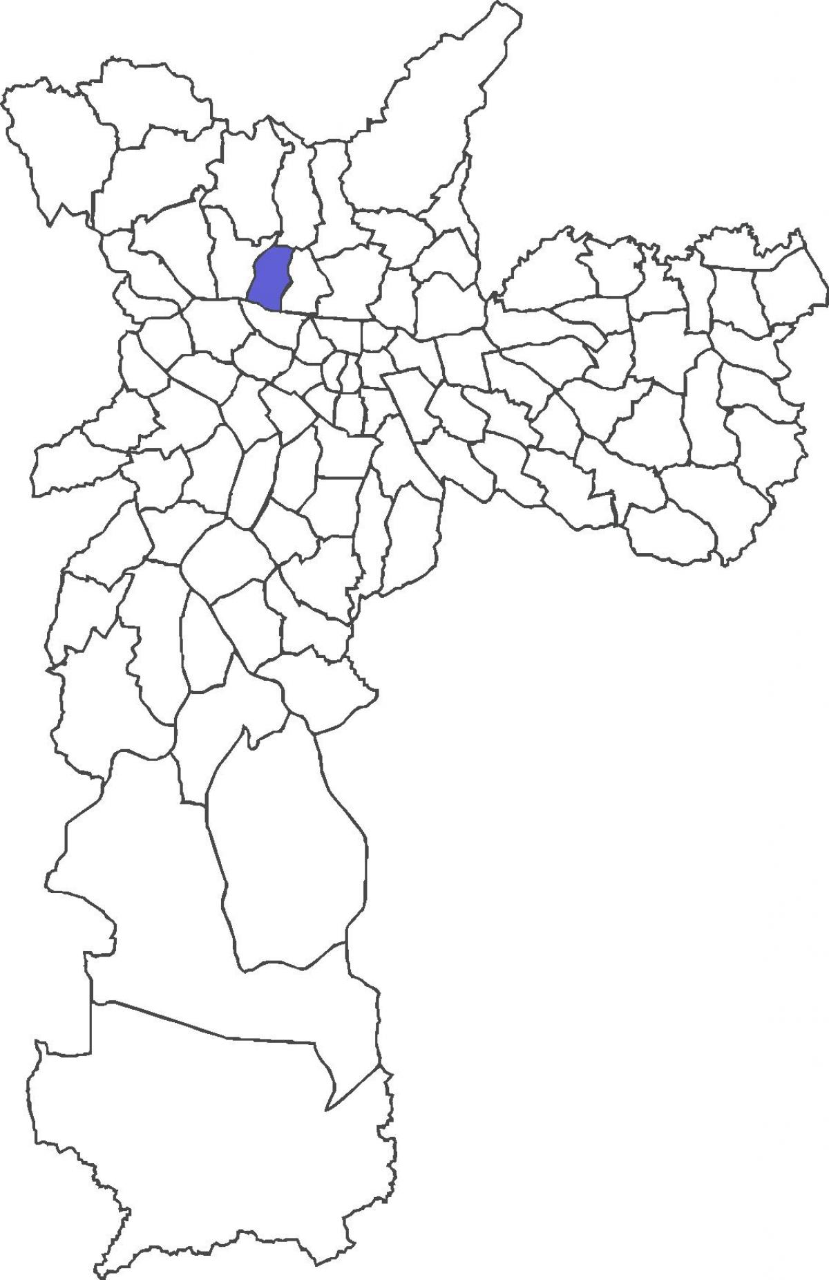 Kaart van Limão wijk