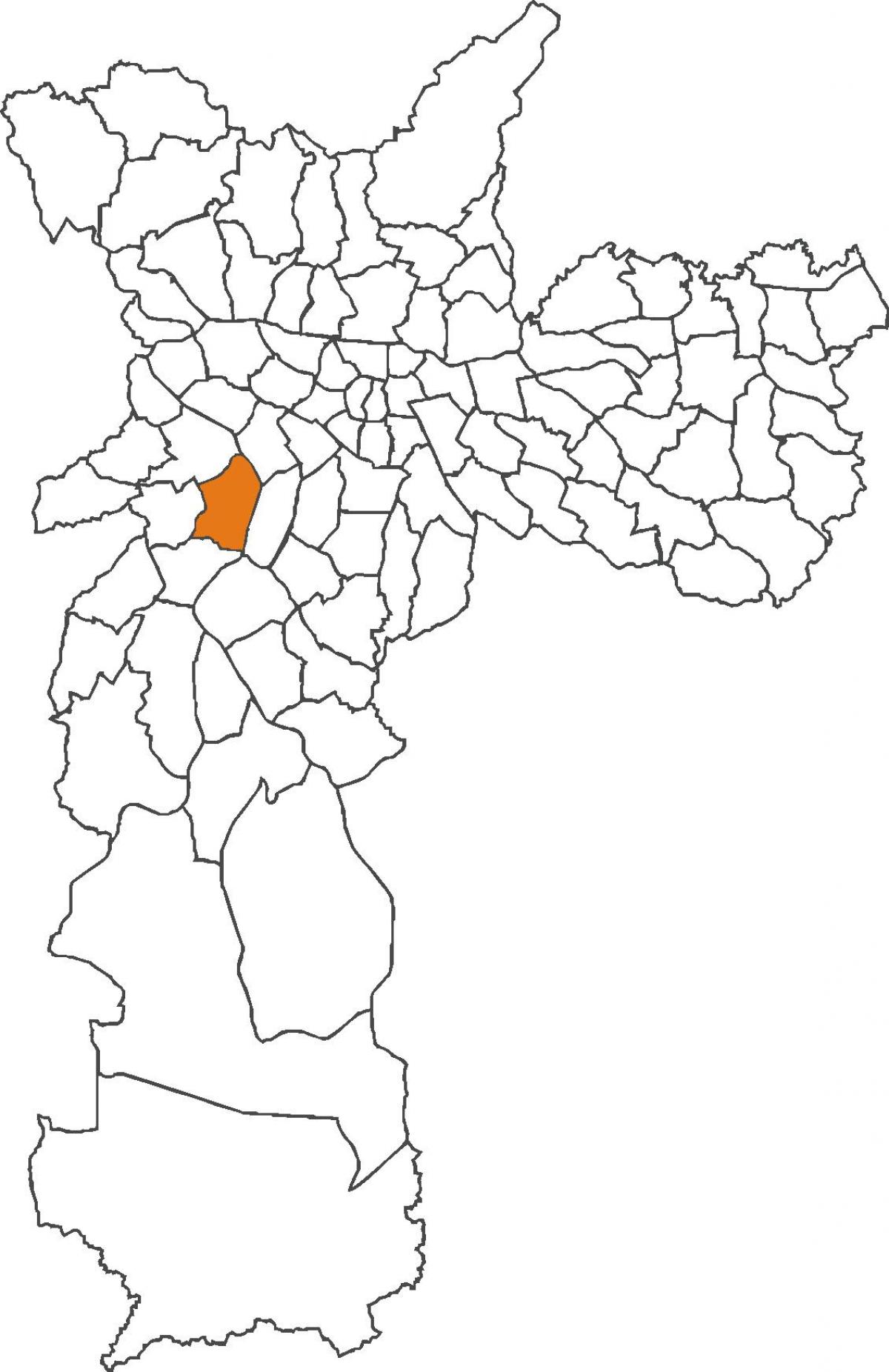 Kaart van wijk Morumbi