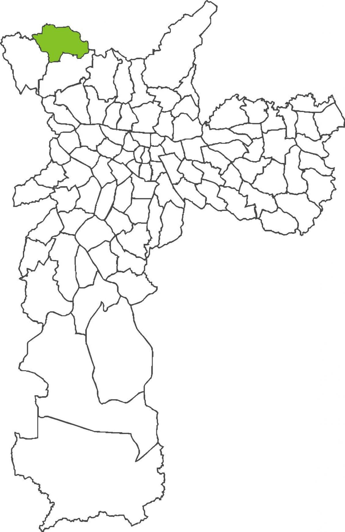Kaart van Perus wijk