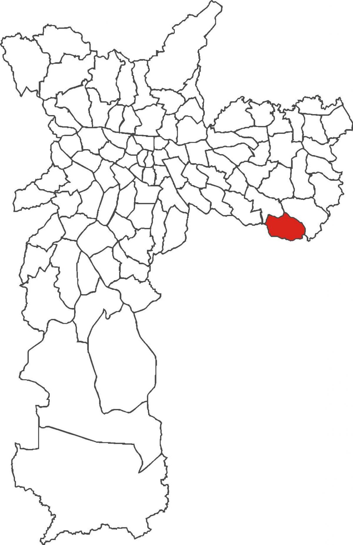Kaart van São Rafael wijk