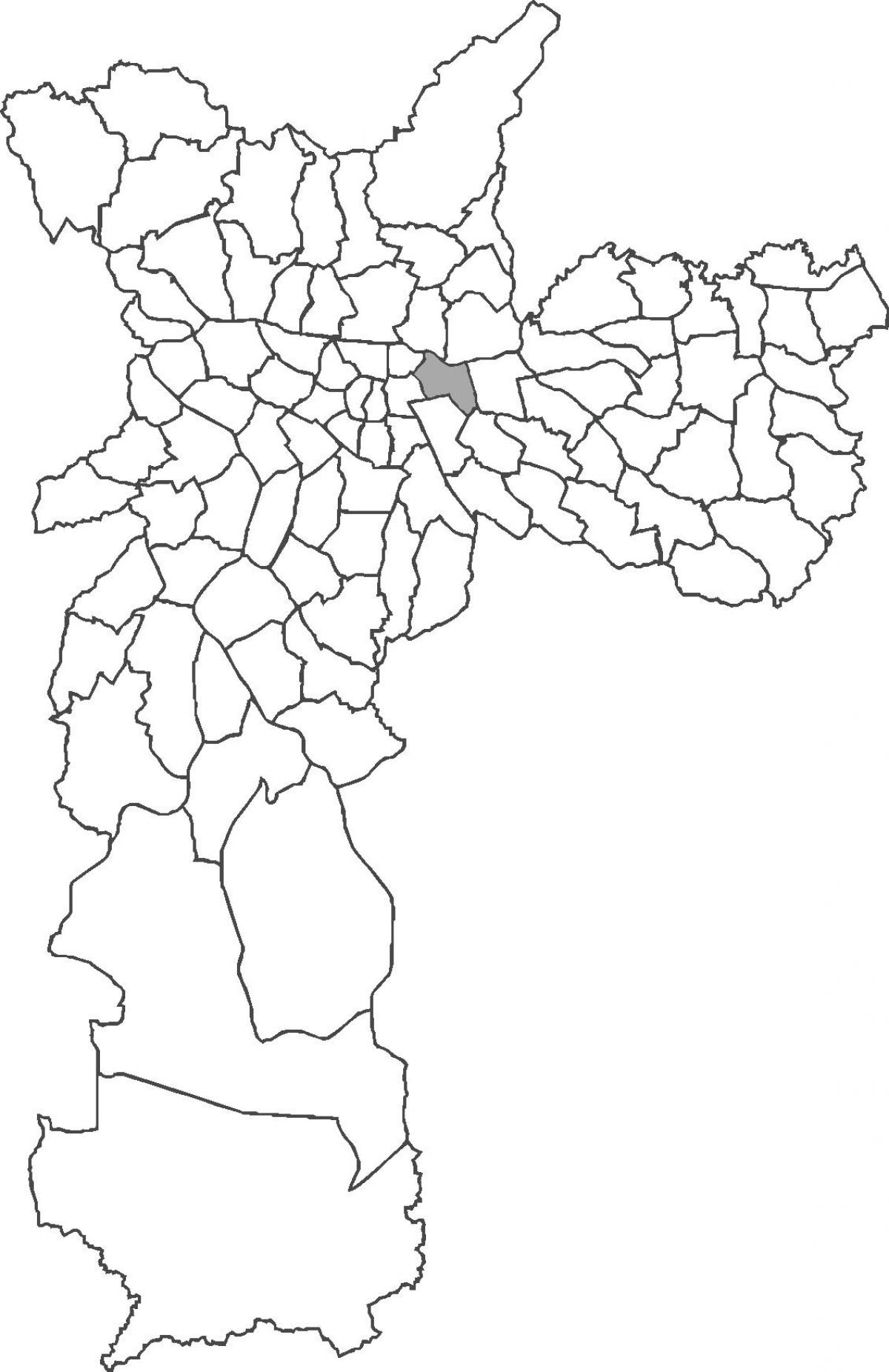 Kaart van wijk Belém