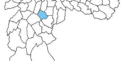 Kaart van Campo Belo wijk