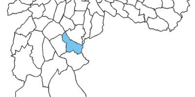 Kaart van Cidade Ademar wijk