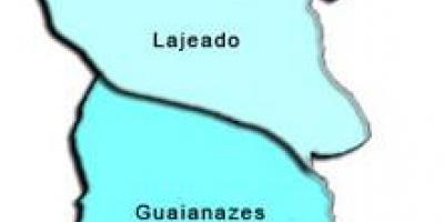Kaart van Guaianases sub-prefectuur