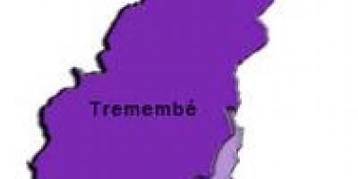Kaart van Jaçanã-Tremembé sub-prefectuur