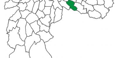 Kaart van São Lucas wijk