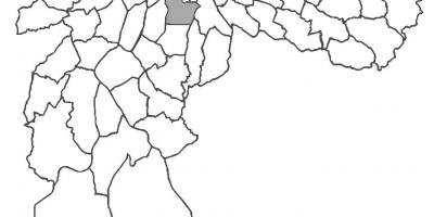 Kaart van Vila Mariana wijk