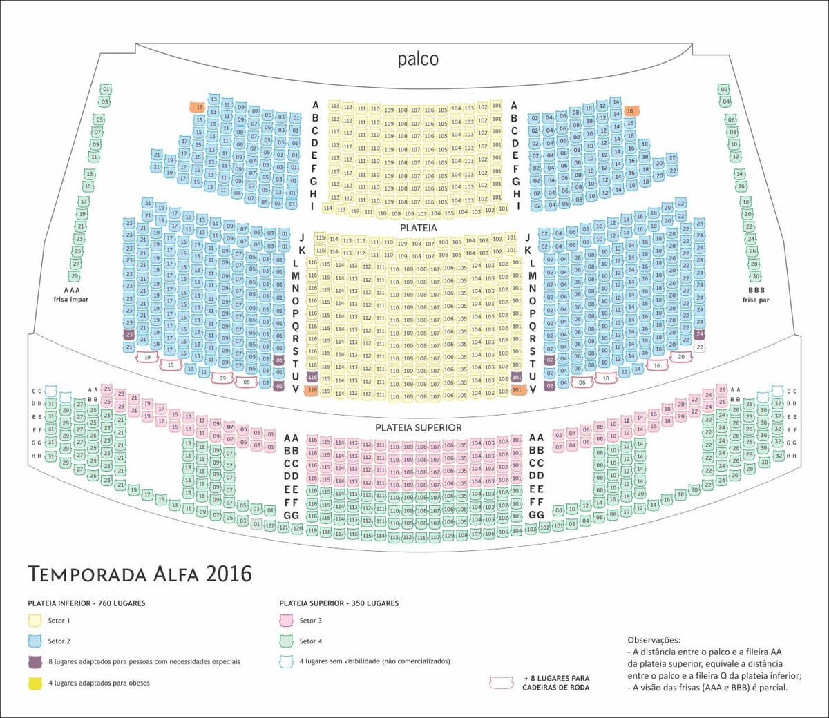Kaart van Alfa São Paulo theater