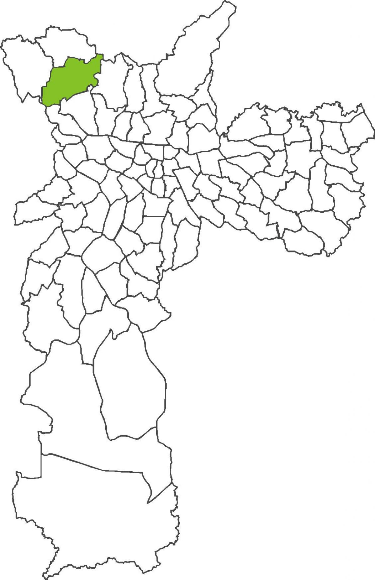 Kaart van Jaragua wijk