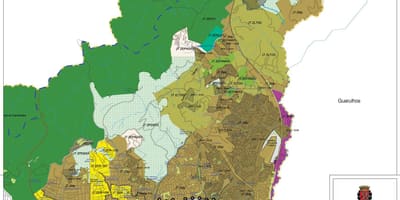Kaart van Jaçanã-Tremembé São Paulo - Bezetting van de bodem