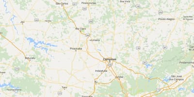 Kaart van het luchtvaartterrein Gavião Peixoto