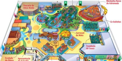 Kaart van Monica São Paulo park