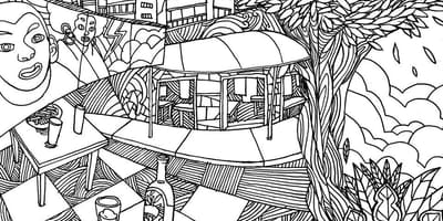 Kaart van São Paulo kleuren - Vila Madalena