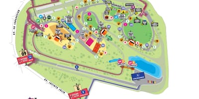 Kaart van São Paulo lollapalooza