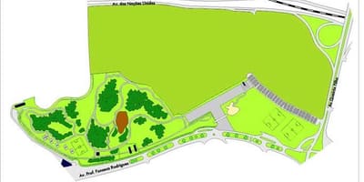 Kaart van Villa lobos Park